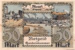 50 марок Мемель 1922. Клайпеда 1922 года (Литва) #2