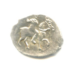 Деньга 1535−1584 Иван IV Грозный. Москва. Ag. Масса 0,33 г 1535-1584 (Русское царство) #1